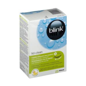 Blink Lid Clean 20 lingettes