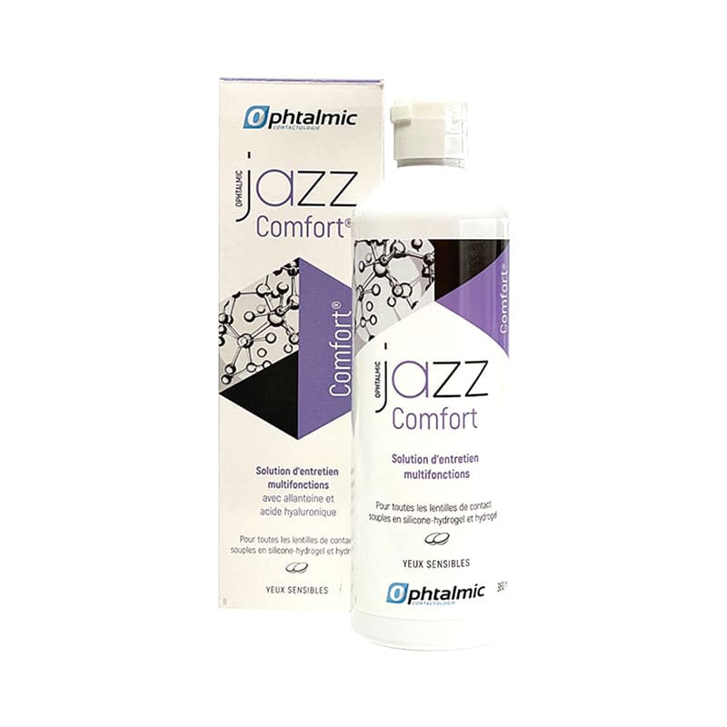 Produit pour lentilles OPHTALMIC PACK JAZZ COMFORT 3X360 ML - 31