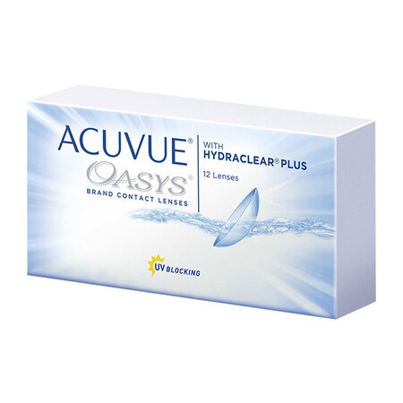 Acuvue Oasys With HydraClear Plus 12 lentilles