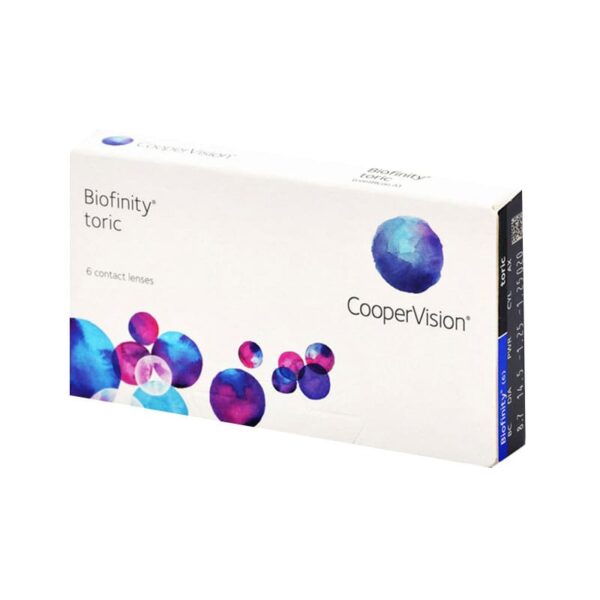 Biofinity Toric 6 lentilles