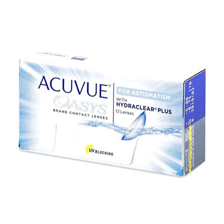 acuvue aosys for astigmatisme 12