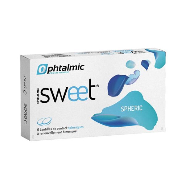 Ophtalmic SWEET SPHERIC 6 lentilles