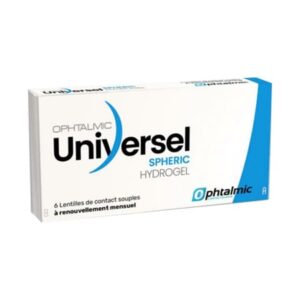 Lentilles de contact mensuelles Ophtalmic Universel Hydrogel Spheric