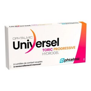 Ophtalmic Universel Hydrogel Toric Progressive