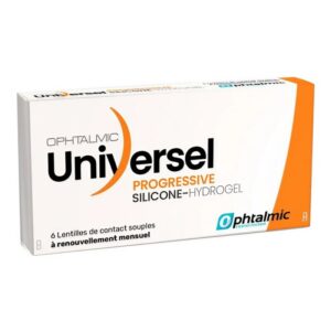 Ophtalmic Universel Silione Hydrogel Progressive