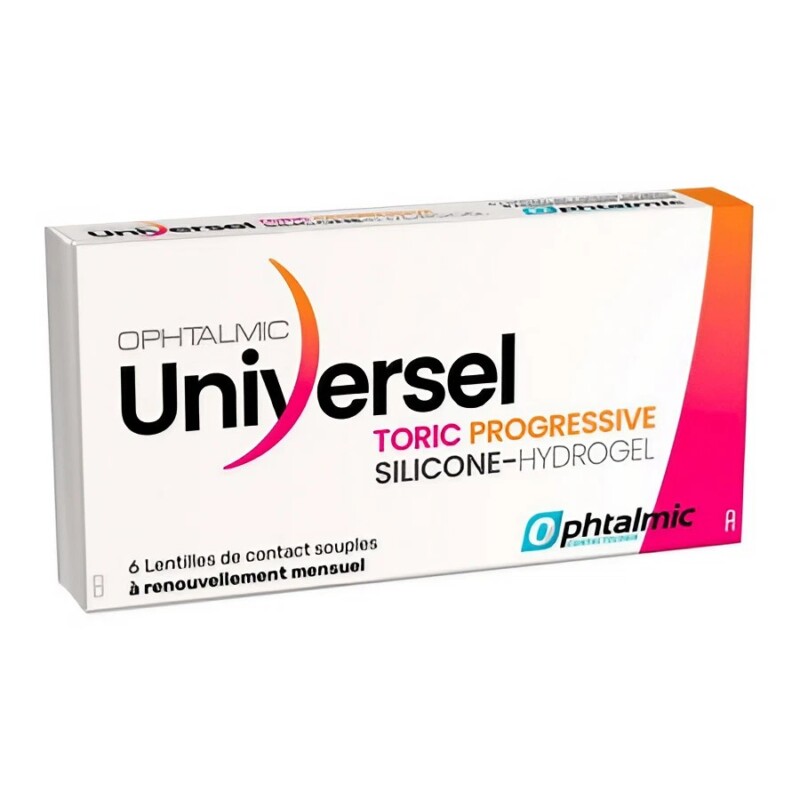 Ophtalmic Universel Silione Hydrogel Toric Progressive