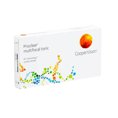 Proclear Multifocal TORIC boite de 3 lentilles